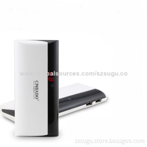 12000mAh USB portable power bank external battery
